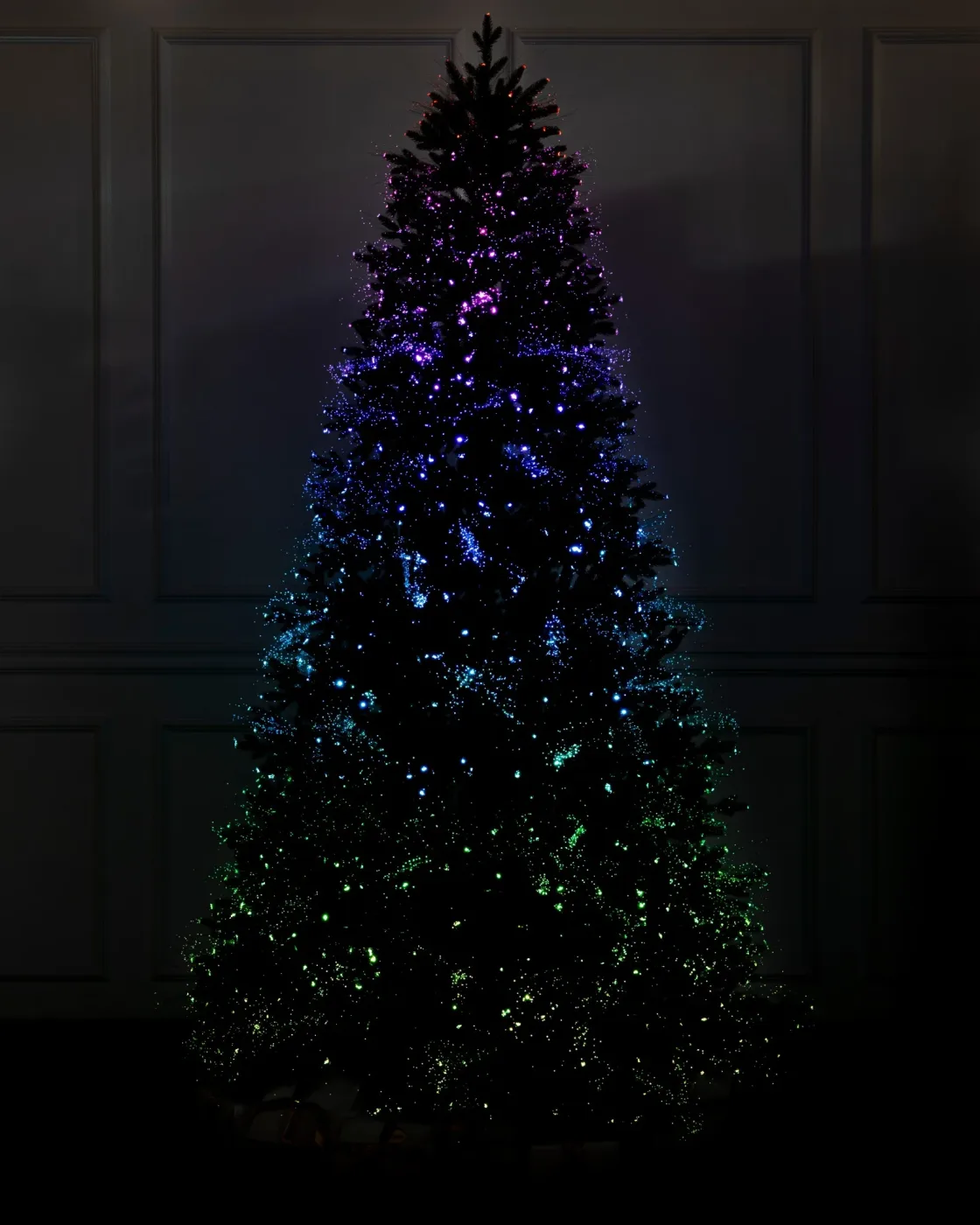 Árvore de Natal Broadway com Fibra Óptica