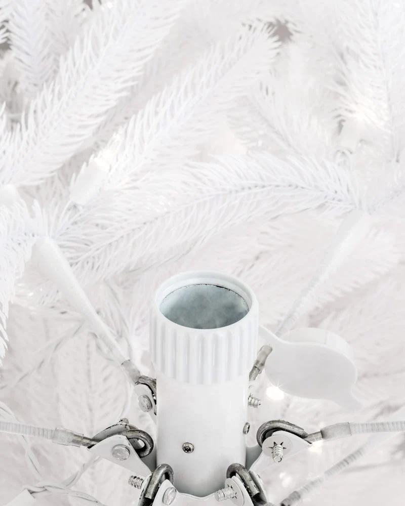 Árvore de Natal Pinheiro Branco Denali
