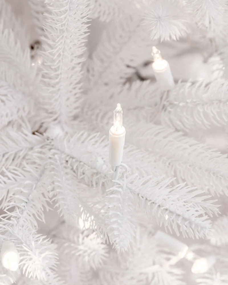 Árvore de Natal Pinheiro Branco Denali
